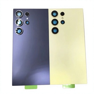 ฝาหลังแบตเตอรี่กระจกคุณภาพสูง 100% สำหรับ Samsung Galaxy S24 Ultra SM-S928 พร้อมเลนส์กล้อง - Product Image 2