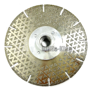 2024 nouveauté 4, 4.5, 5, 6 ''lame de diamant électrolytique lames de coupe de carreaux de marbre <span class=keywords><strong>disque</strong></span> de diamant - Product Image 4
