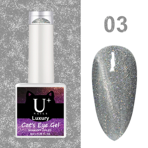 Mẫu Miễn phí làm cho logo của bạn nam châm kim cương Cat Eye Nail Art Magnetic UV Gel Nail đối với LED Cat Eye Gel Polish Hema TPO miễn phí - Product Image 5