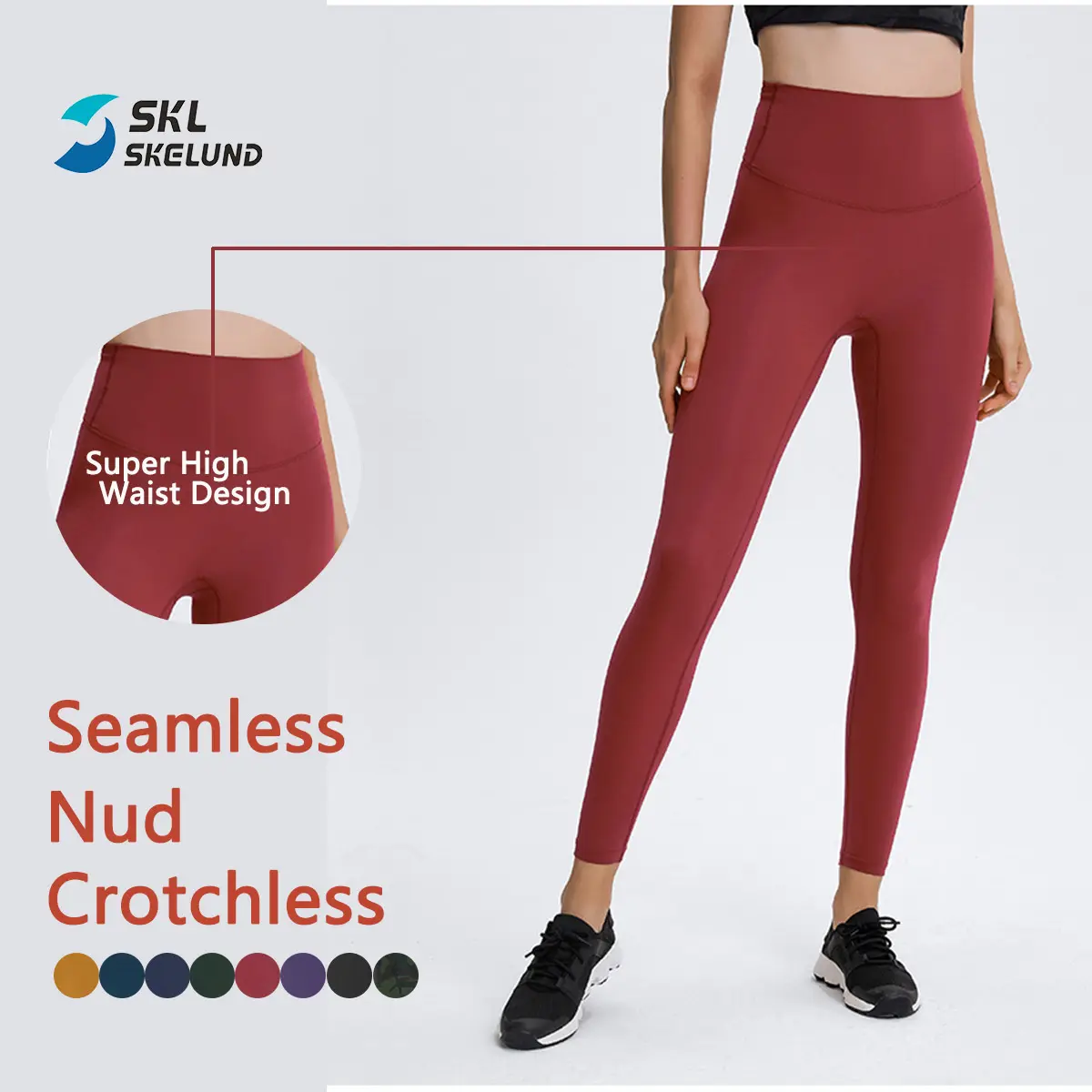 Bán Buôn Tuỳ Sexy Khỏa Thân Siêu Cao Eo Crotchless Yoga Xà Cạp Quần Chúng Tôi Kích Thước Neon Cô Gái Phụ Nữ Tập Thể Dục Chặt Chẽ & Yoga Mặc