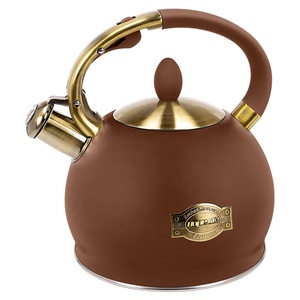 Bouilloire sifflante 3,0 L pour cuisinière, en acier inoxydable de qualité alimentaire, avec poignée ergonomique anti-chaleur - Product Image 3