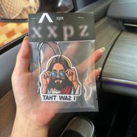 Diffuseur d'aromathérapie pour voiture, pendentif personnalisé pour rétroviseur, motif dessin animé, parfum Océan, personnalisation sur mesure pour l'intérieur