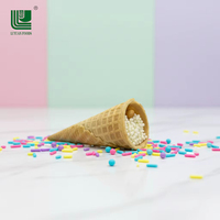 Fournisseur d'usine Chine Chaozhou Confiserie Fabricants Vente en gros Halal Grand Biscuit Gaufrette au chocolat brun sucré croustillant et solide