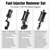 Outil de démontage d'injecteur diesel VAG pour moteur VW Audi 1.6L 2.0L TDI, kit d'extraction d'injecteur de carburant