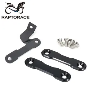 Raptorace Fit For Yamaha MT07 MT 07 FZ07 FZ 2014-2019 Aftermarket Rear Passenger Peg Hole Cover Footpeg Footrest Block Off Plate