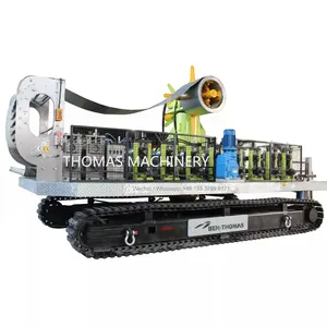 Mobile greenhouse gutter machine growing gutter machine Soilless cultivation gutter machine Competitive price