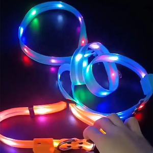 Ensemble de collier et de laisse réglables de sécurité nocturne - Product Image 6