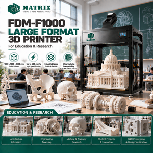Nouvelle imprimante 3D PLA automatique de 1 m de volume d'impression, en aluminium, avec nivellement automatique à chaud pour sculptures, statues, installations artistiques, accessoires personnalisés - Product Image 1