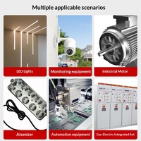 Schaltnetzteil IP68 Wasserdichtes Unterwasserlicht Outdoor LED Wandfluter 220V auf 24V Lichtstreifen-Transformator Volle Leistung