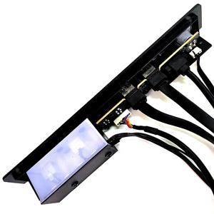 컴퓨터 케이스 전면 패널 듀얼 USB 3.0 포트 + 전원 스위치 + 유형 C + 재설정 스위치 + LED + 오디오 I/O 마운트 보드 (플라스틱 케이스 브래킷 포함) - Product Image 1