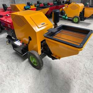 Estación de <span class=keywords><strong>Enlucido</strong></span> Portátil de Venta Caliente con Pulverizador de Yeso <span class=keywords><strong>y</strong></span> Mortero Pequeño, Enfocado en el Componente Central del Motor - Product Image 6