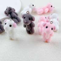 Offre Spéciale flocage 3D souris Animal pendentif bricolage mignon peluche poupée collier accessoires
