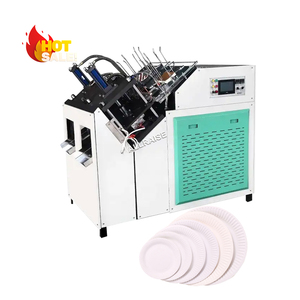 Fully Automatic <strong>Disposable</strong> Paper Dish Plate Manufacturing <strong>Machine</strong> <strong>Price</strong> Pneumatic Paper Plates <strong>Making</strong> <strong>Machine</strong> - Product Image 2