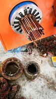 Facile à utiliser Déchets Moteur Démontage Machine Fil De Cuivre Tirant Stator Moteur Dépanneuse Machine De Découpe Cuivre Recyclage