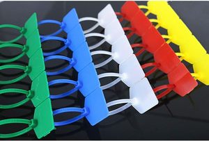 Etiquetas para Cables, Etiquetas de Nylon para Organización de Cables, Lazos de Sujeción Coloridos e Impermeables, Marcadores con Cierre Autoadhesivo - Product Image 4
