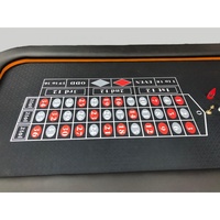 96 Zoll Casino Deluxe Roulette Pokertisch mit Holzbeinen