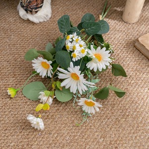 CallaFloral Fleurs artificielles en plastique tissé effet sucre soufflé, décoration d'intérieur, bouquet de mariage CF02007 - Product Image 1