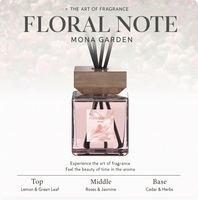 Diffuseur de parfum d'ambiance Monet Garden, rose, jasmin, cèdre, longue durée, aromathérapie, cadeau, décoration pour salon, chambre, bureau