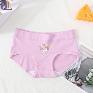 Ropa interior de algodón suave para niñas, bragas cortas para niñas y niños pequeños, bragas cortas con estampado bonito de unicornio - Product Image 2