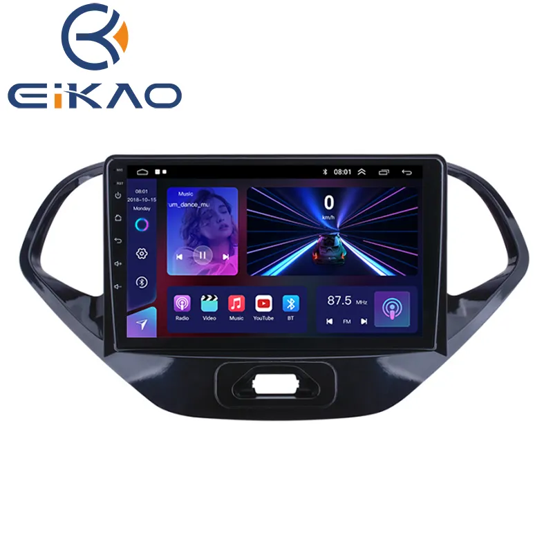 Android autoradio cho Ford Figo 2015 2018 Carplay Android tự động với CANBUS BT EQ GPS xe máy nghe nhạc stereo khung xe âm thanh stereo