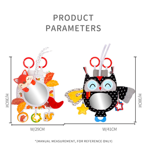 Discovery N Play-Espejo colgante para el coche del bebé, juguete para el <span class=keywords><strong>cochecito</strong></span>, para la barriga del bebé - Product Image 6