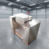 Mélangeur de type cuve en acier inoxydable, mélangeur horizontal pour poudres et pâtes, pour l'industrie alimentaire et chimique