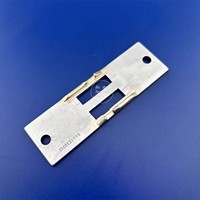 Plaque de broderie 40126989 et Griffe d'entraînement 40126145 12mm pour machine à coudre industrielle double aiguille robuste Juki LU-2860A-7 2868A-7 – Pièce détachée