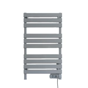 Porte-serviettes chauffant 500W <span class=keywords><strong>avec</strong></span> <span class=keywords><strong>minuterie</strong></span> 8H Utilisation facile Sec et chaud en hiver - Product Image 2