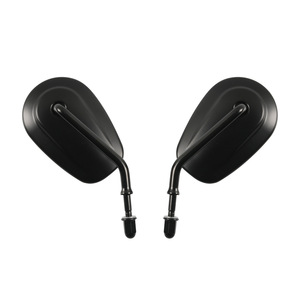 Rétroviseur de moto Harley-Davidson en métal plat côté gauche 138 mm x 91 mm pour remplacement de moto de route - Product Image 4