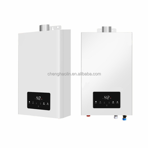 Chauffe-eau instantané au <span class=keywords><strong>gaz</strong></span> sans réservoir 10L en acier inoxydable avec échangeur de chaleur en cuivre <span class=keywords><strong>et</strong></span> évacuation forcée par cheminée pour <span class=keywords><strong>gaz</strong></span> naturel/GPL - Product Image 1
