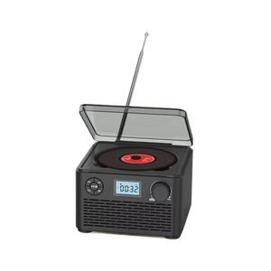 Boombox portable avec lecteur CD, rechargeable, radio FM, haut-parleurs stéréo, anti-skip, écran LCD, lecteur de musique pour la maison, directement de l'usine - Product Image 6