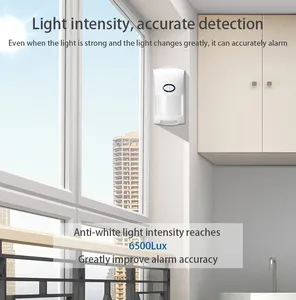 Tuya APP Control <span class=keywords><strong>Home</strong></span> Security Détecteur de mouvement intelligent PIR avec notification gratuite Alexa et pour <span class=keywords><strong>Siri</strong></span> Compatible Bar - Product Image 3
