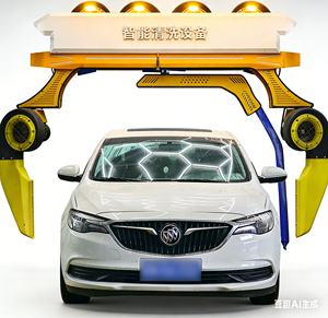 Machine de <span class=keywords><strong>lavage</strong></span> de voitures entièrement automatique sans contact avec <span class=keywords><strong>lavage</strong></span> à la <span class=keywords><strong>mousse</strong></span> intégré, rinçage et séchage - Product Image 1