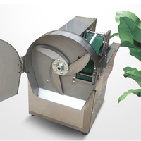 Máquina cortadora comercial de repollo de patata y fruta vegetal, máquina rebanadora de piña y limón