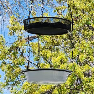 Bol d'alimentation pour oiseaux en plastique Tj-039, rond de 17 cm, multifonctionnel pour l'alimentation et l'abreuvement des oiseaux domestiques - Product Image 3