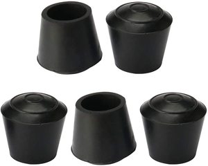 Pieds de chaise Coussinets de pieds Protecteurs de sol en caoutchouc Couvertures rondes de table de meubles - Product Image 5