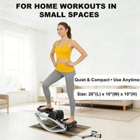 Máquina de Ejercicios RS Indoor Rock Stepper, Simulador de Escaleras Metálico de Bajo Impacto para Uso Doméstico, para Adelgazar y Moldear el Cuerpo