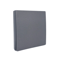 Souffle aristocratique gris 1 groupe interrupteur d'éclairage cinétique sans fil sécurité sans batterie pour interrupteurs muraux de chambres intelligentes