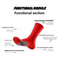 Chaussettes de sport pour hommes, chaussettes de basket-ball, chaussettes à semelle en tissu éponge, absorbant les chocs, compression professionnelle, pratiques, pour l'automne et l'hiver
