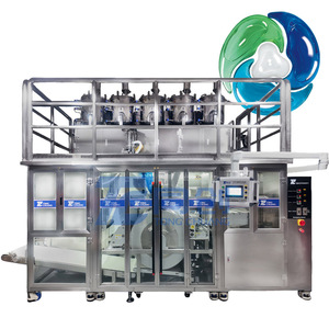 TC PVA Film soluble dans l'eau détergent à lessive équipement de fabrication de dosettes machine d'emballage de dosettes <span class=keywords><strong>lave</strong></span>-<span class=keywords><strong>vaisselle</strong></span> entièrement automatique rentable - Product Image 1