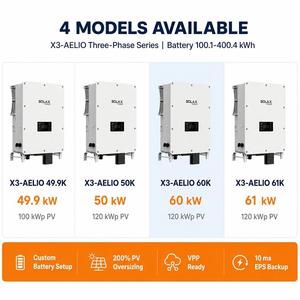 Système de stockage d'énergie solaire photovoltaïque C&I pour projets industriels et commerciaux, batterie <span class=keywords><strong>Solax</strong></span> HR140 en rack, système d'énergie solaire hybride 100-400 kWh - Product Image 5