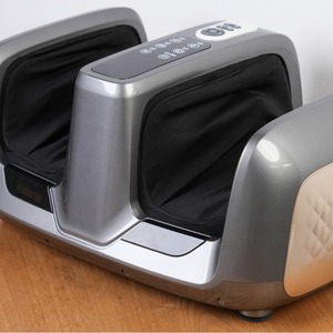 Guoheng Electric Foot Massager Gray Touchscreen <b>Control</b> For Foot And Leg Massage Semi Enclosed Design - Product Image 1
