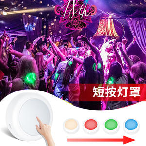 Planet LED Night <b>Light</b> 13-Color Rechargeable Dimmable Portable Surface Mounted <b>Battery</b> Powered Cabinet <b>Light</b> - Product Image 2