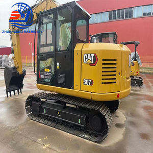 Excavatrice sur chenilles Caterpillar d'occasion, modèle 2023, poids opérationnel de 7 tonnes, moteur haute performance, vente à l'exportation - Product Image 3