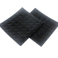 Outdoor Anti Slip Round Dot Garage Gummi Münz matte Blatt Bodenbelag Rollen Matte