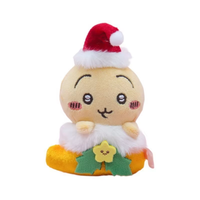 2025 usine personnalisé joyeux noël Chiikawa peluche poupées sac pendentif noël vacances cadeaux noël Mini peluche porte-clés jouets en peluche