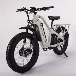 Bicicleta Eléctrica de 26 Pulgadas con Ruedas Anchas y Doble Motor, Bicicleta de Playa, Fatbike ATV16 con Doble Motor - Product Image 4