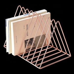 Dây Kim Loại Tạp Chí Lưu Trữ Giá Chủ Cho Nhà Và Văn Phòng Máy Tính Để Bàn Giá Sách - Product Image 5