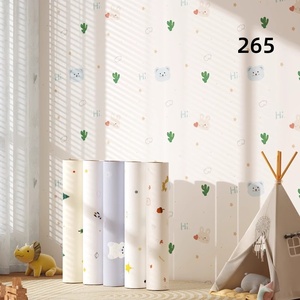 Papel tapiz autoadhesivo <span class=keywords><strong>para</strong></span> dormitorio <span class=keywords><strong>para</strong></span> niños, pegatinas decorativas cálidas impermeables <span class=keywords><strong>para</strong></span> fondo de habitación, papel tapiz de pared Peel Stick - Product Image 6