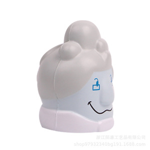 Cartoon PU Foam Figurine High <b>Rebound</b> Character Ornament For Holiday Decoration Gift - Product Image 4